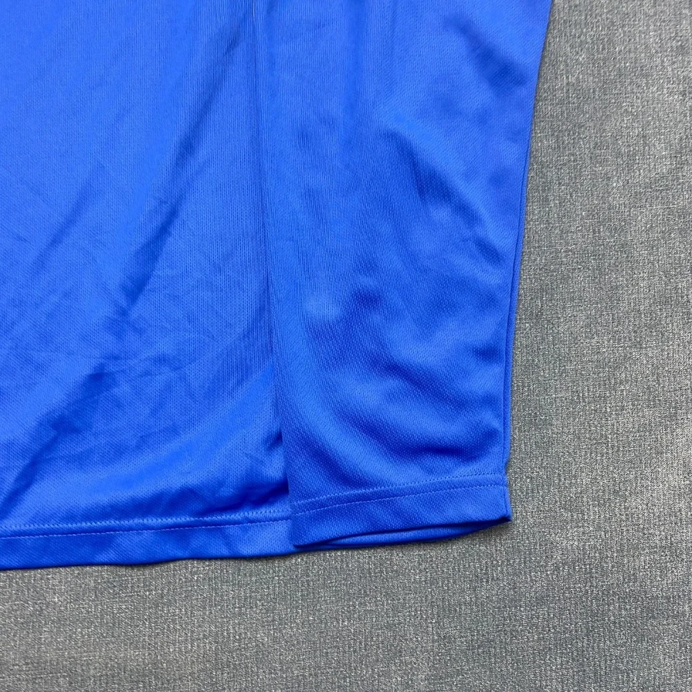 Nike Dri Fit San Dimas Football Shirt Mens 2XL Blue Round Neck Performance Sport